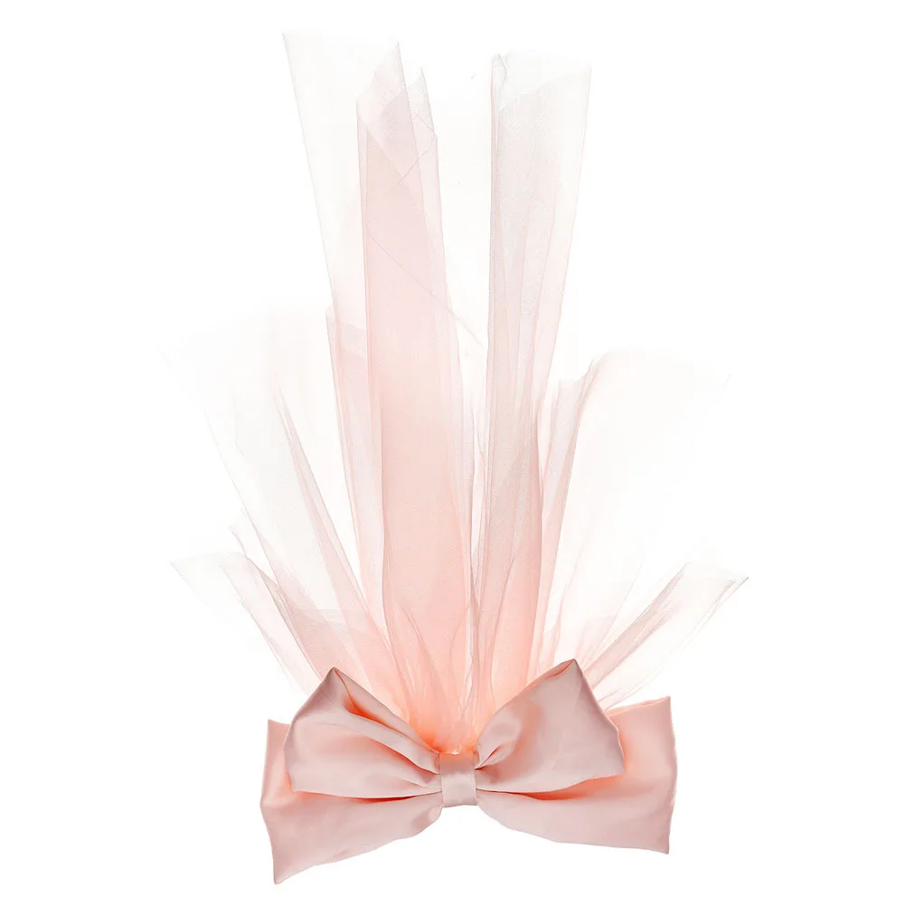 

Short For Bride Elegant Bow Bridal Veil Romantic Wedding Decoration Bridal Accessories Veil For Brides Wedding Supplies