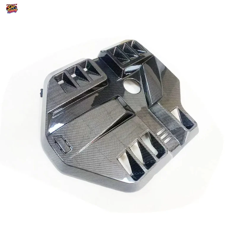 for BMW G87 G80 G81 G82 G83 M2 M3 M4 2020-UP Dry Carbon Fiber Engine Cover Trim Cap
