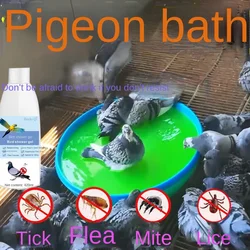 Pigeon bath special body wash 420ml deworming bath medicine deodorizing parrot bird mites outside the body liquid