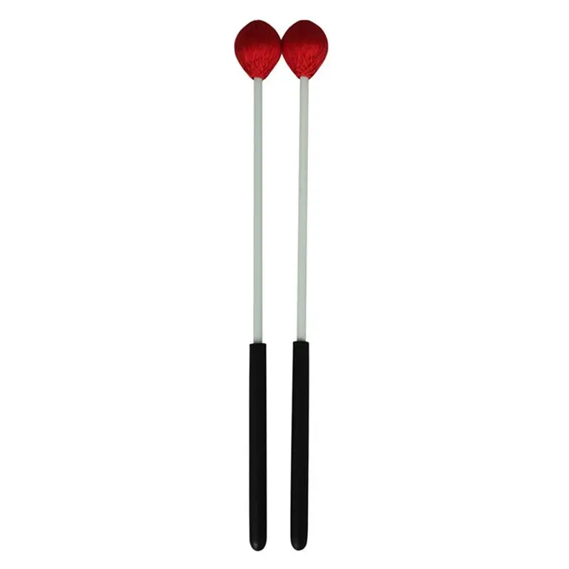 A89E-1 Pair Yarn Mallets Mallets Marimba Sticks Medium Hammer For Marimba Percussion Sticks Marimba