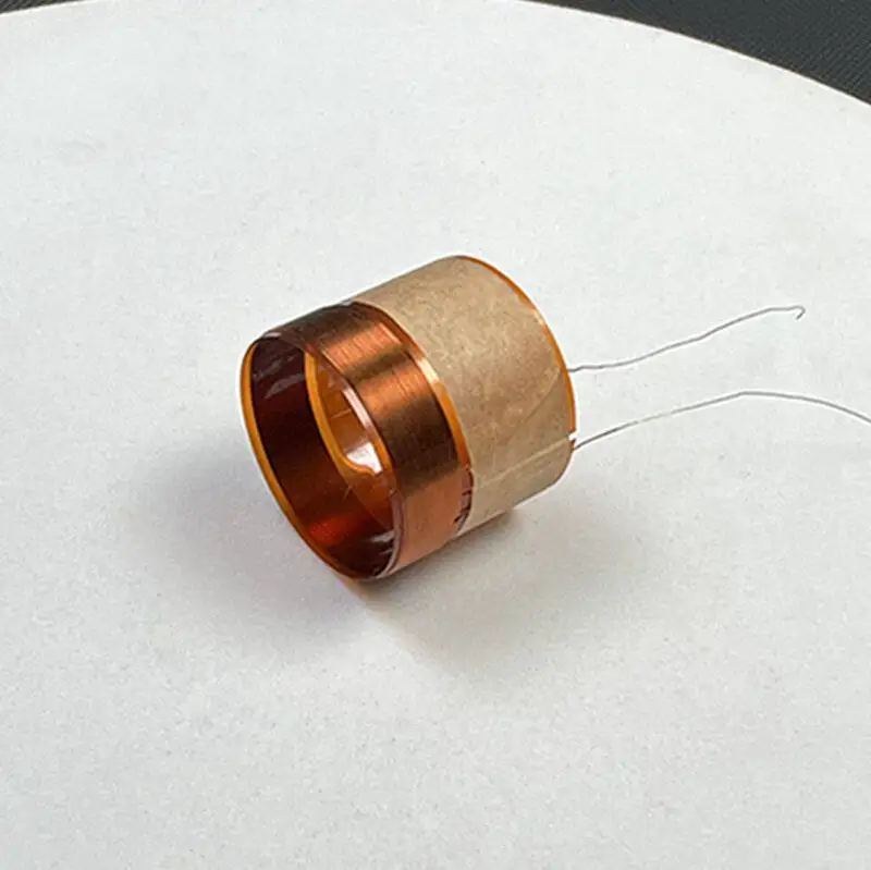 20.5mm / 20.5 cores Kapton bass voice coil speaker repair accessory, 2-layer wire, 17mm height