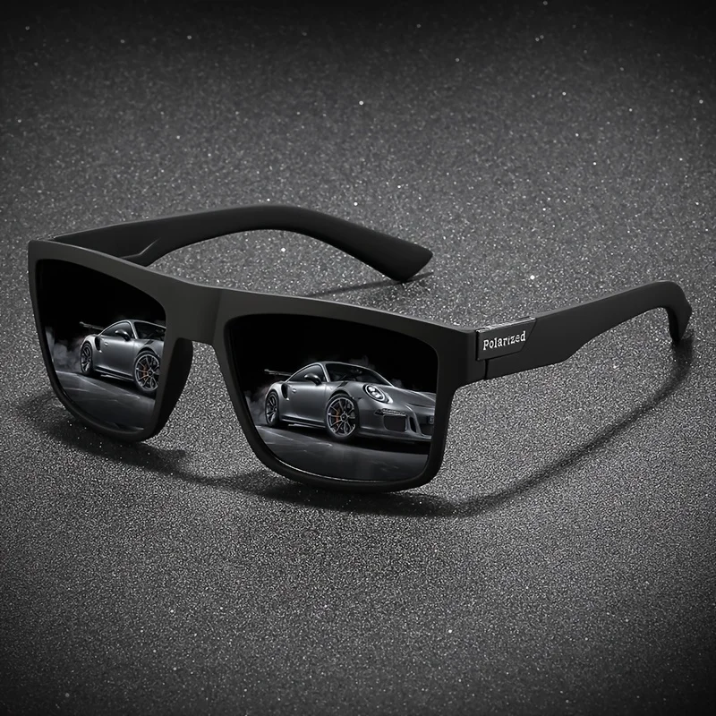 Fashion Travel Square Polarized Sunglasses Men Women Driving Fishing Brand Designer Sports Sun Glasses Driver's Eyewear UV400