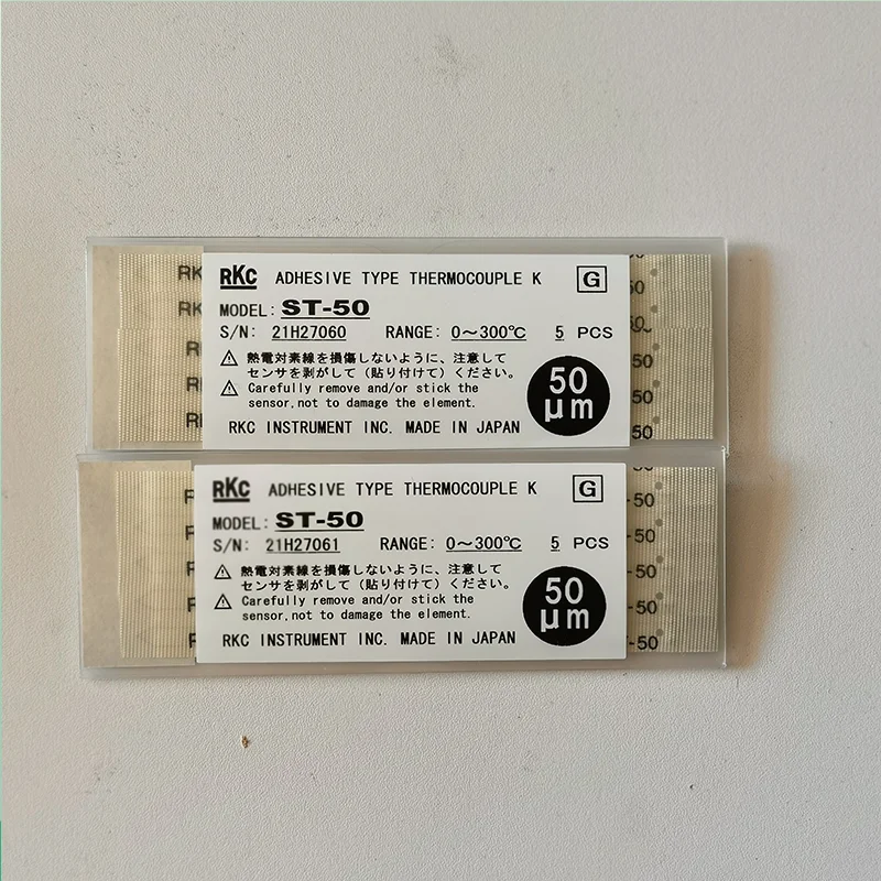 ST-50 Thermoelement-Temperaturdraht, schnelle Reaktion, Patch-Oberflächen-Thermoelement-Sense-Draht