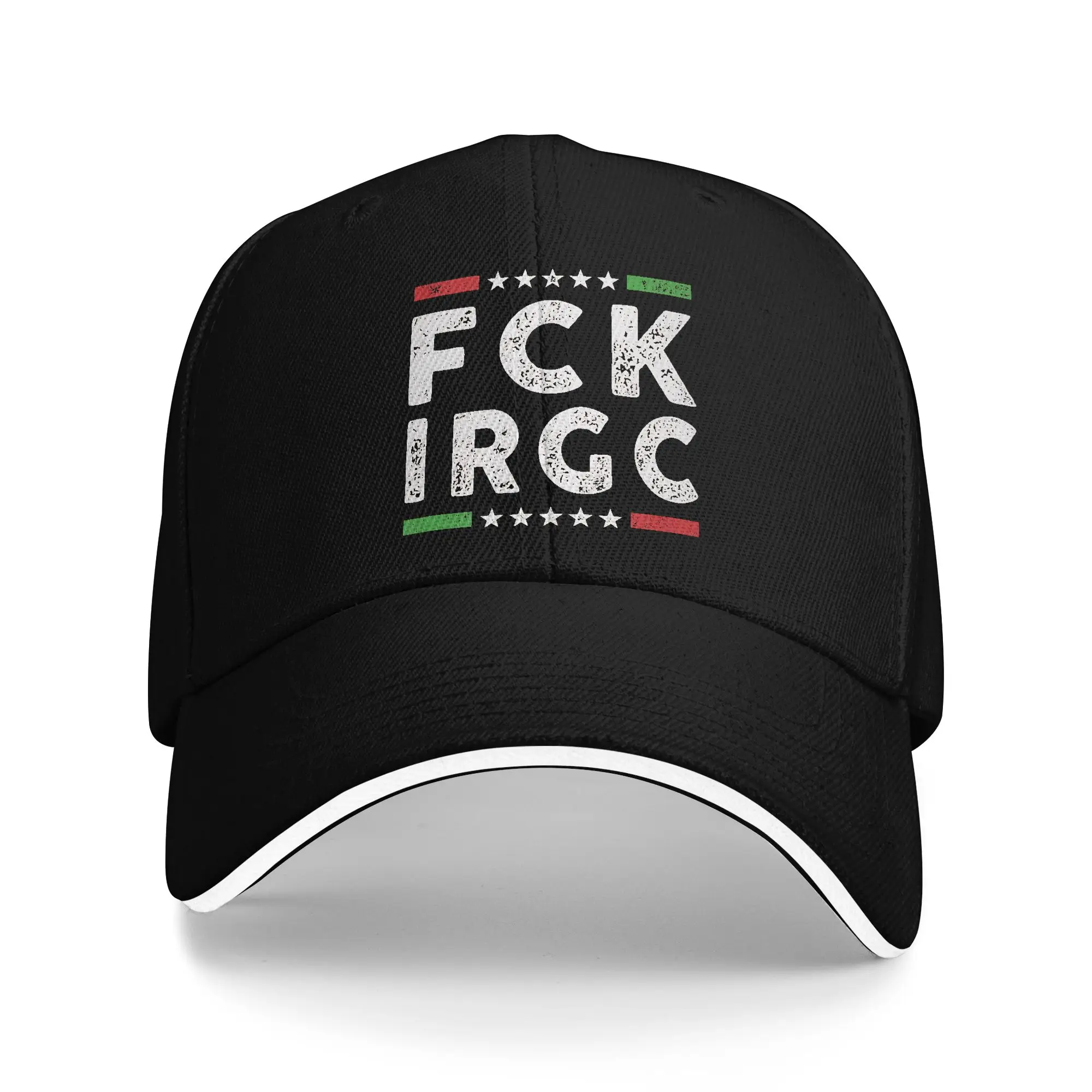 FCK IRGC Stand with Iran Lion  Caps For Men Women Stylish Baseball Cap  Sun Hat Daily Headewear Adjustable