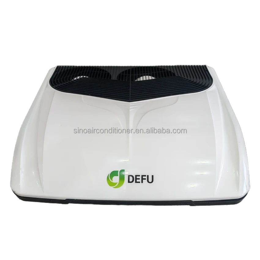 مكيف هواء على السطح 12 فولت للتخييم RV لوقوف السيارات 12 فولت مكيف هواء شبه شاحنة 24 فولت للجرار #1