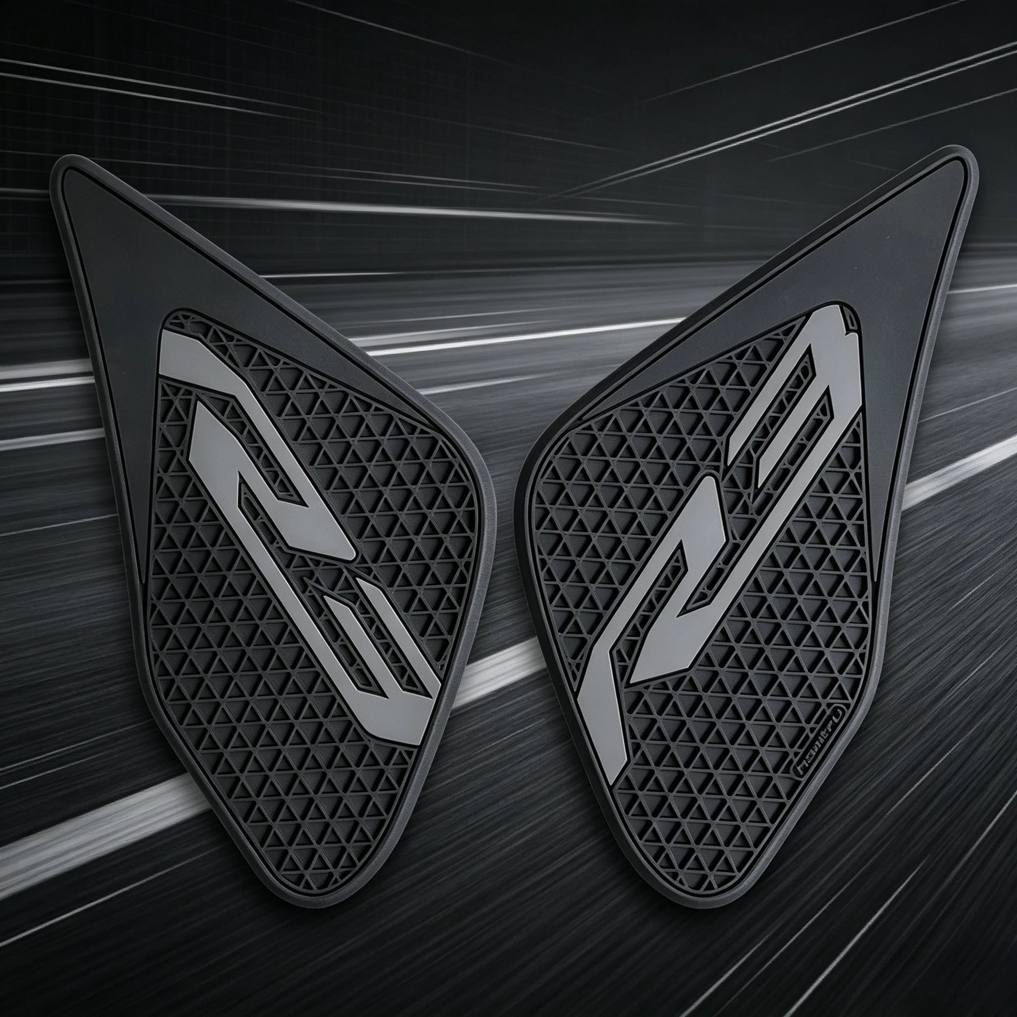 Rubber Motorcycle Fuel Tank Side Pad Non-Slip Grips Anti-Scratch Tank Protection Decals Fit For Yamaha R3 2015-2018