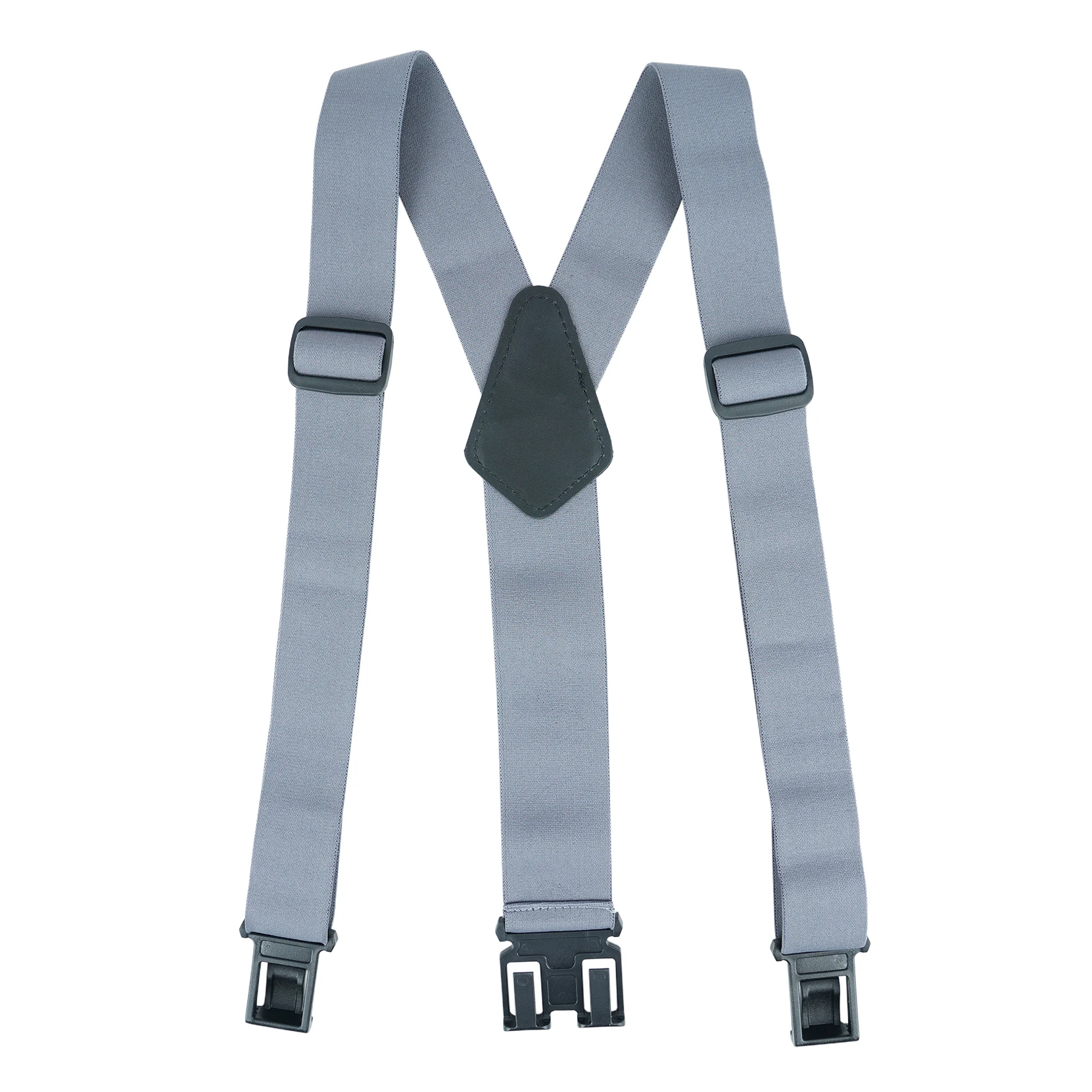 KUNN Men's Perry 1.5 inch Wide Suspender,Elastic Hook End Adjustable Suspenders