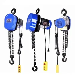 Low Price For Sale Portable Electric Crane Hoist 2T Hook Type Electric Chain Hoist