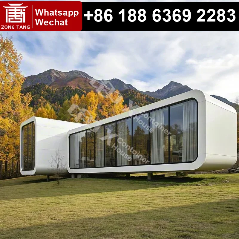 Renewable Energy Global - Prefabricado Tiny Home Apple Minimalist Pod