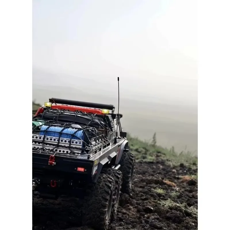 Iron Upgrade Parts with Damage-Free Installation For CROSSRC EMO XL2 1/8 Scale RC Crawler Trailer Tailgate Side Fenders