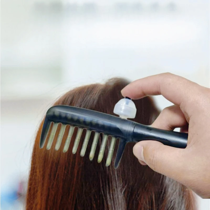 Minoxidil Scalp Applicator Traditional Chinese Medicine Essence Oil Comb Hair Dosing Head Massage Tool Smearing Device