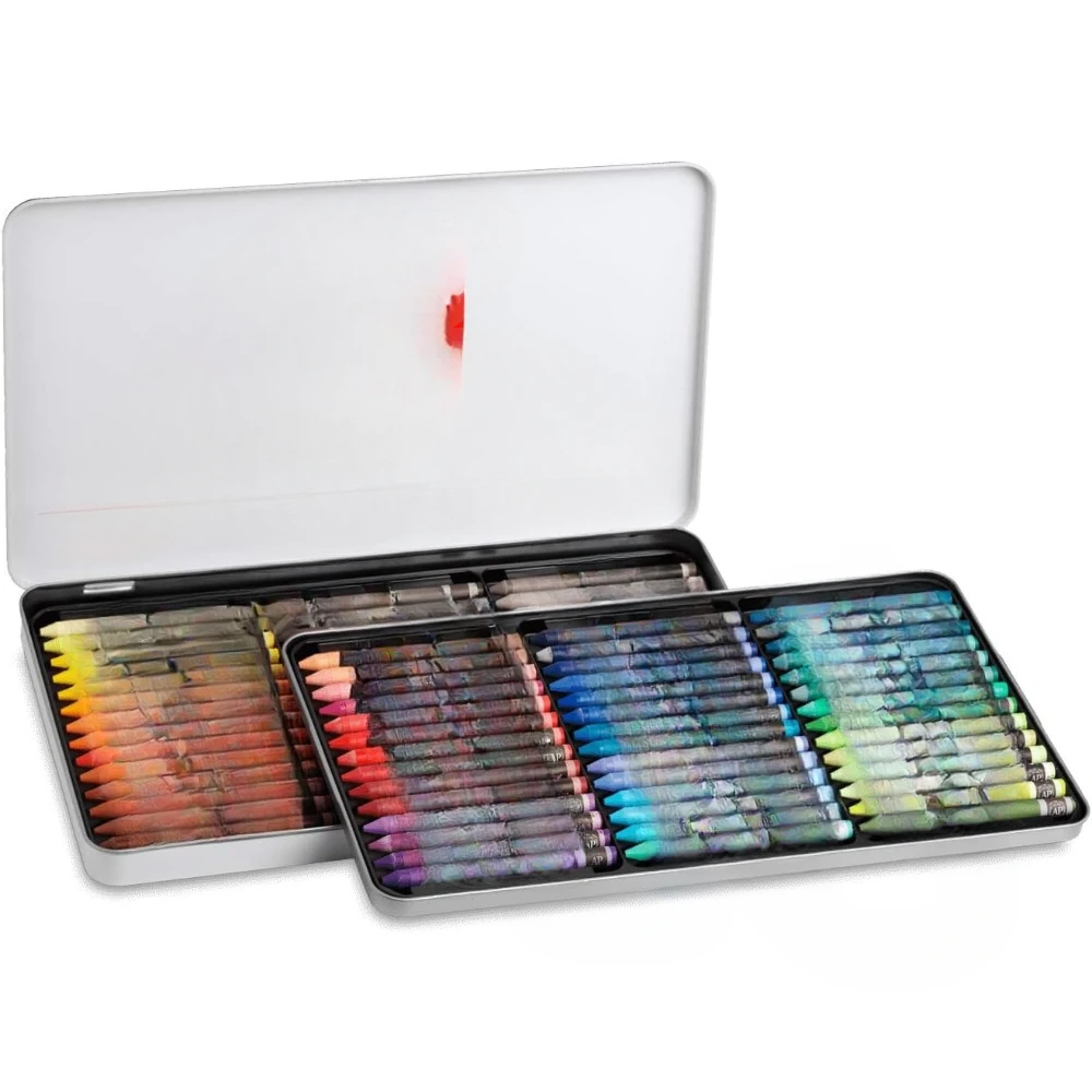 Neocolor II Water-Soluble Pastels, 84 Colors (Packaging may vary)