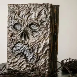 25cm Necronomicon Devil Evil Dead Book Props Book Decoration Book Spot Three-Dimensional Flat Collectible Toys