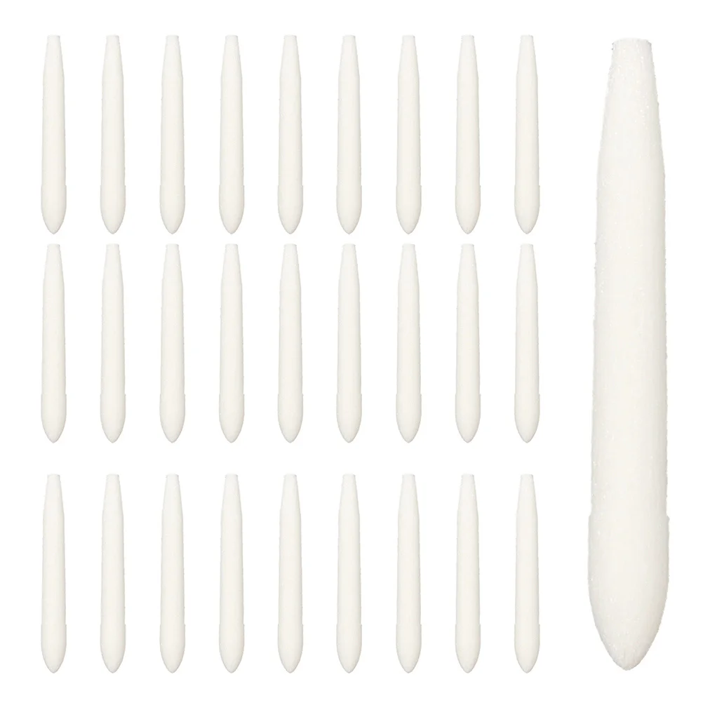 30 Pcs Paint Pen Refill Tips Replacement Marker Nibs Students Paintbrush Pens