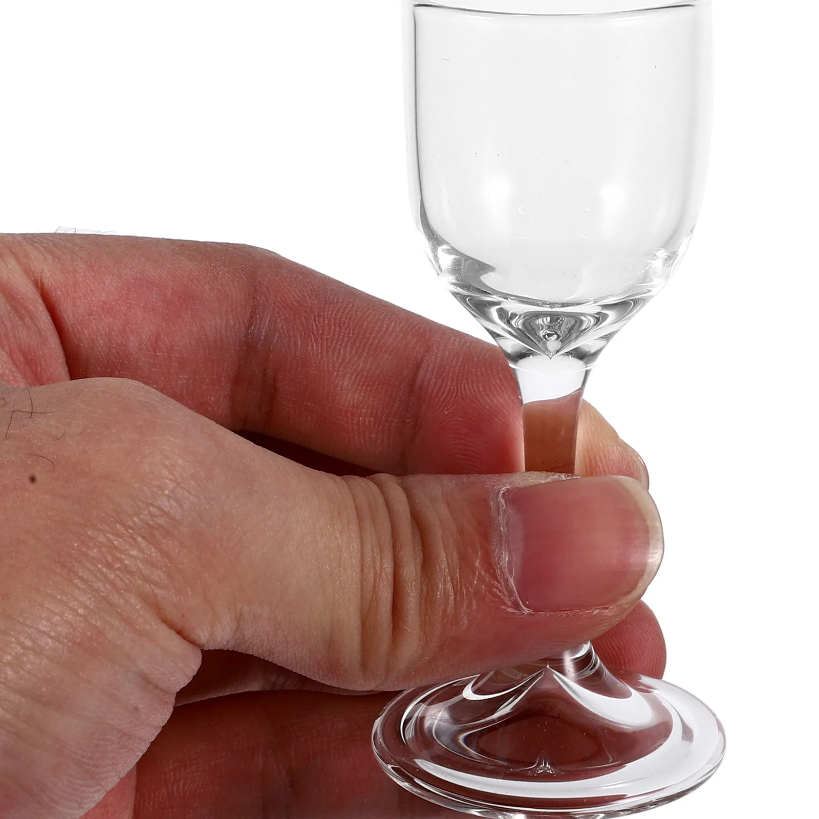 

6 Pcs Wine Glasses Glassware Drinking Small Clear Cup Household Shots Hotel Mini Cups