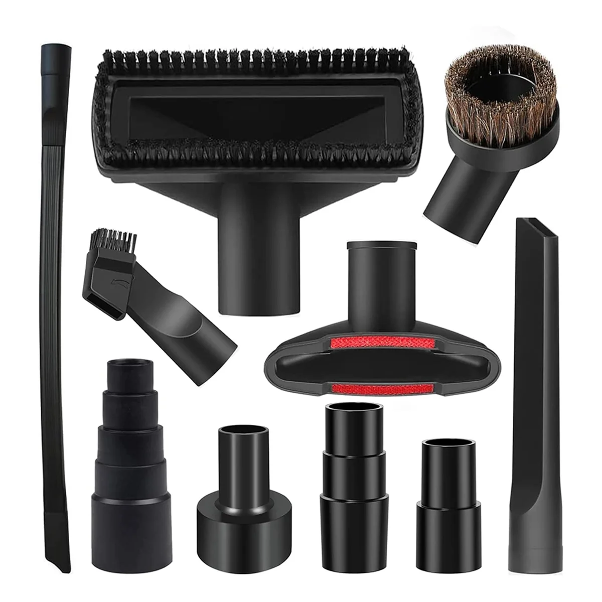 Универсальный комплект вакуумных насадок Top-r, пластиковый адаптер для вакуумного шланга для влажной и сухой уборки 1-1/4 дюйма, аксессуары для пылесосов для магазина