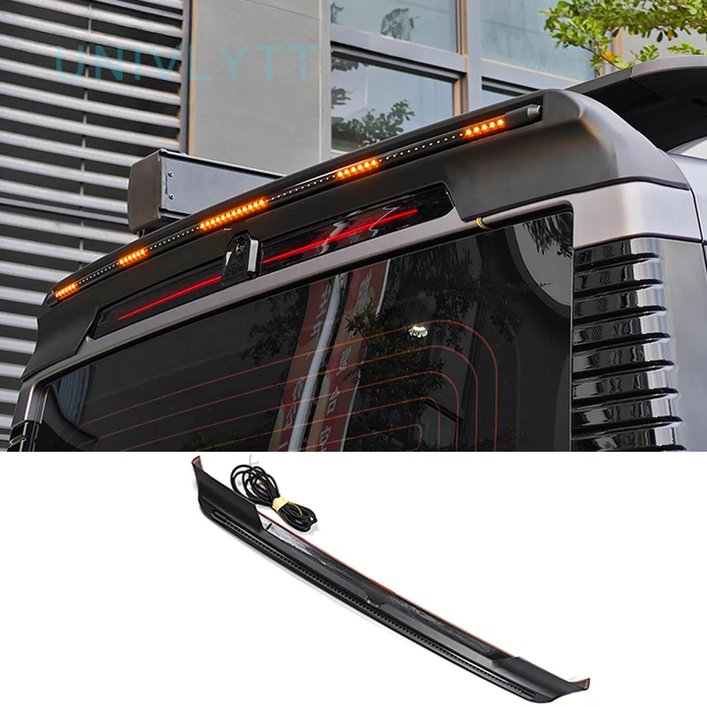 

Suitable for 2023 2024 2025 2026 Jetour Traveler T2 Rear Spoiler with turn signal function decorative Body kit Accessories