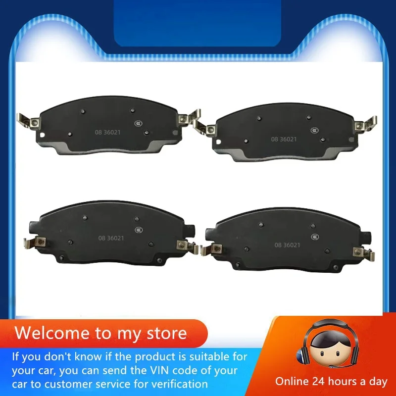 The Front Brake Pads Are Suitable For Byd Han Dm Dm-I Ev Tang Dm-I / Auto Parts 36021