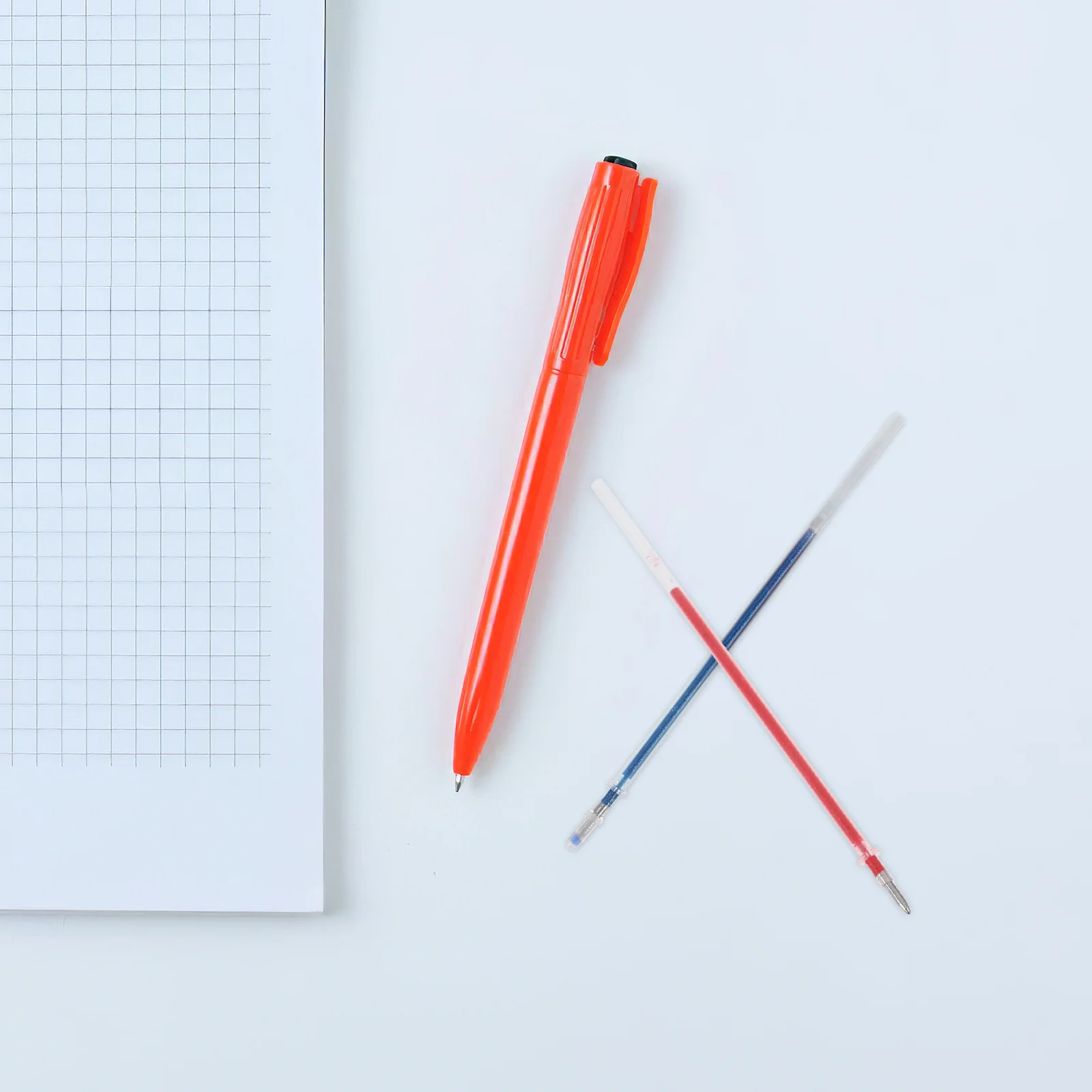 96 Pcs Gel Pen Refillable Decorative Students Stationery Ink Pens Refills Fine Point Glitter Replacements