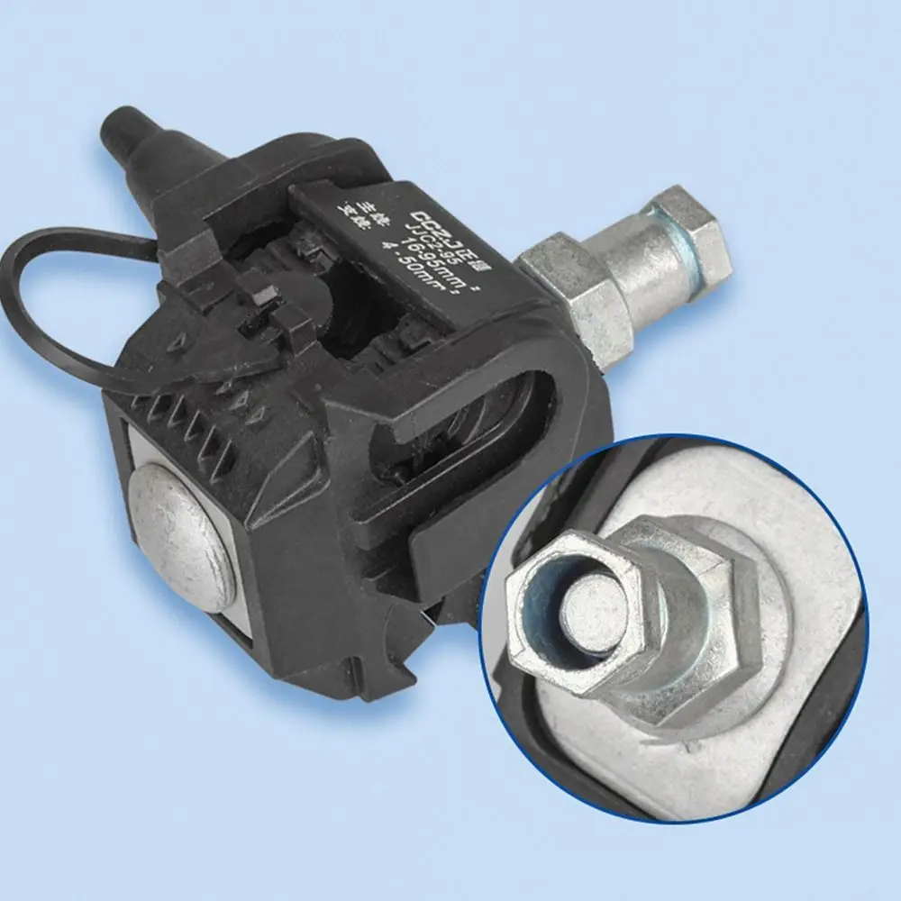 ใหม่ 63A/75A เจาะฉนวนกันความร้อน Connector No-Peeling ฉนวนกันความร้อนสายคลิป Unbreakable ด้ายกลางแจ้งสายไฟเทอร์มินัล