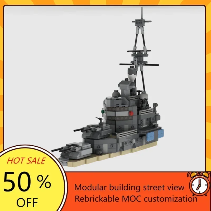 5557PCS MOC HMS Belfast Refit WW2 Custom Puzzles Warship Model Technical  Set DIY Assembly Creative Puzzle Toys Xmas Gift
