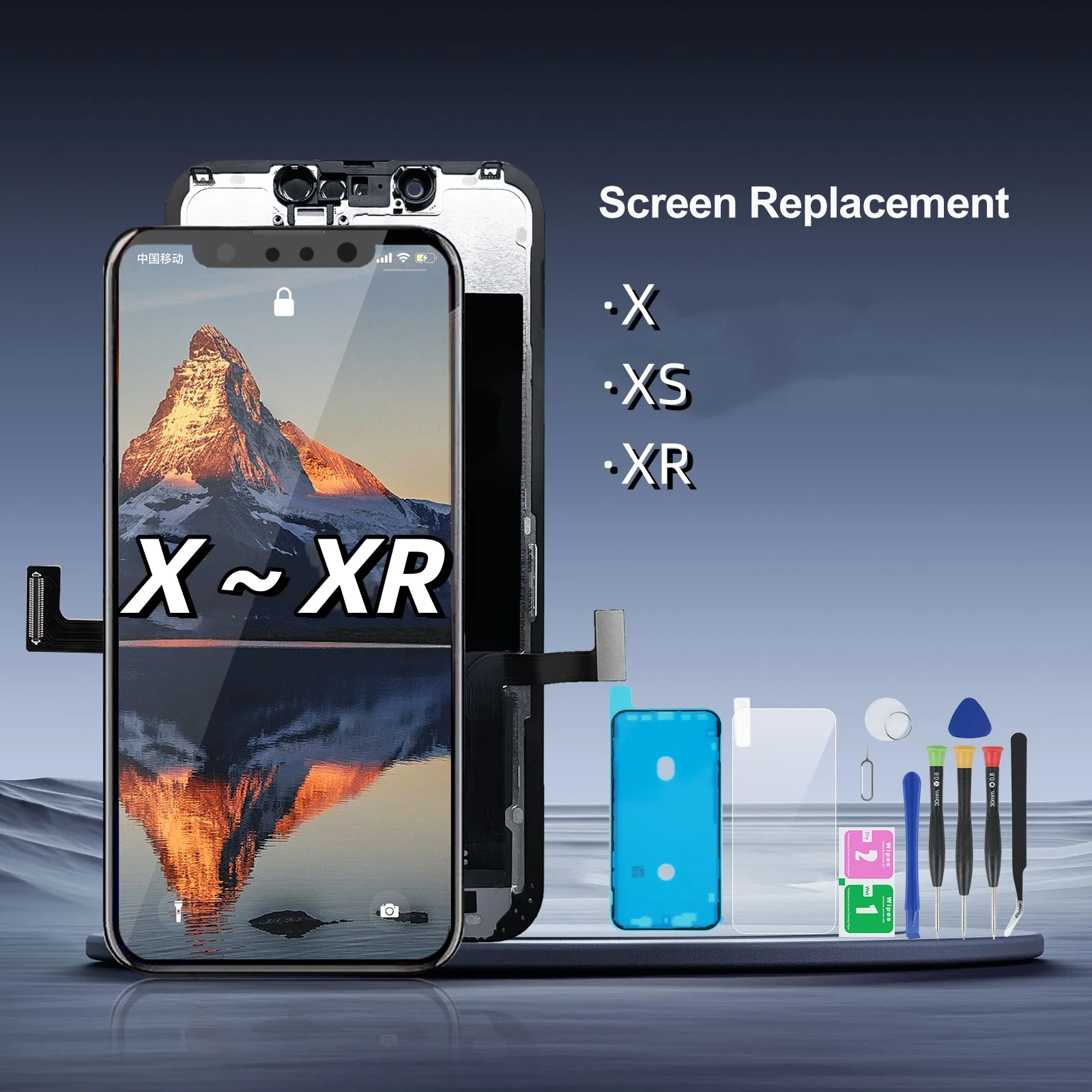 

NEW OLED Screen For iPhone X XR XS LCD Display For iPhone X XS XR Incell Screen Support 3D Touch True