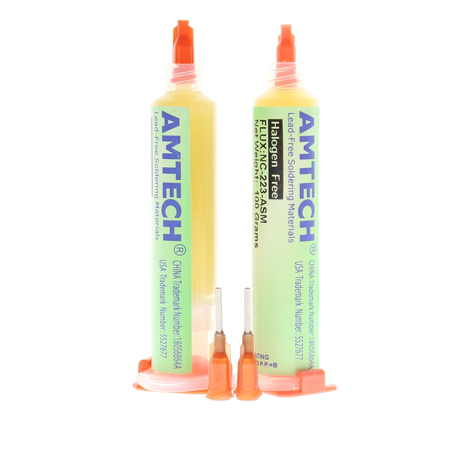 AMTECH NC-223-ASM 10cc BGA Flux PCB Flux Paste No-Clean Solder / SMD Soldering Paste Flux Grease