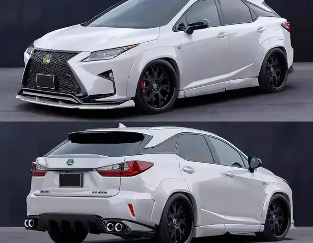 

New！ For Lexus RX200T RX350 RX450 2016-2019 Resin Primer Bumper Front Lip Rear Trunk Diffuser Spoiler Side Skirt Wheel Brow Bod