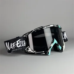 Latest Motorcycle Goggles for Men. Off-road Sunglasses. Safety Protection. MX Night Vision Helmet Visor. Retro Driving Glasses.