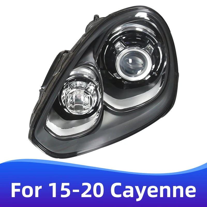 For 2015-2020 Porsche Cayenne Head light High Quality OEM Xenon Head light Semi-assembly 958.2 9Y0 HID Head light Accessory