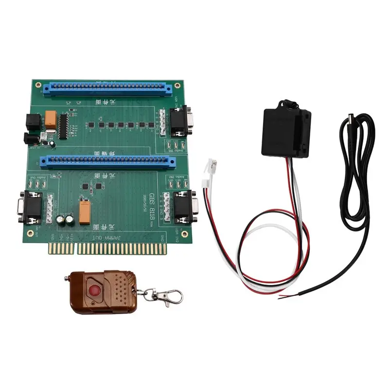 

A37T-Multi JAMMA Extension Game PCB JAMMA Adapter With Switch Cable, For Arcade Coin Operator, Game Cabinet Machine ,2 In 1