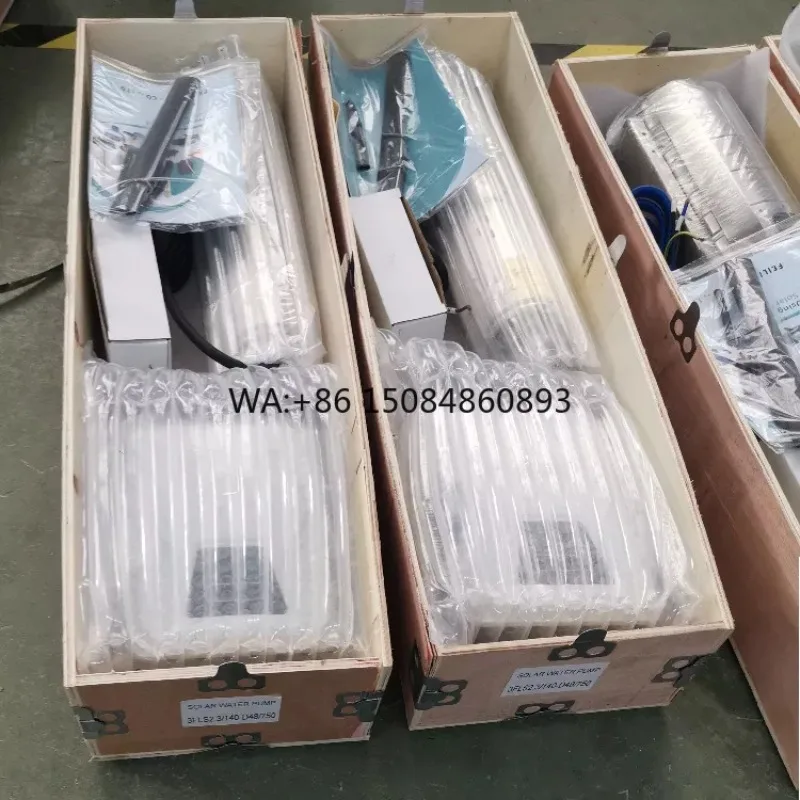 5HP High Lift Solar Deep Well Submersible Pump Complete Kit Large Flow Agricultural Farm Irrigation Water Extraction System