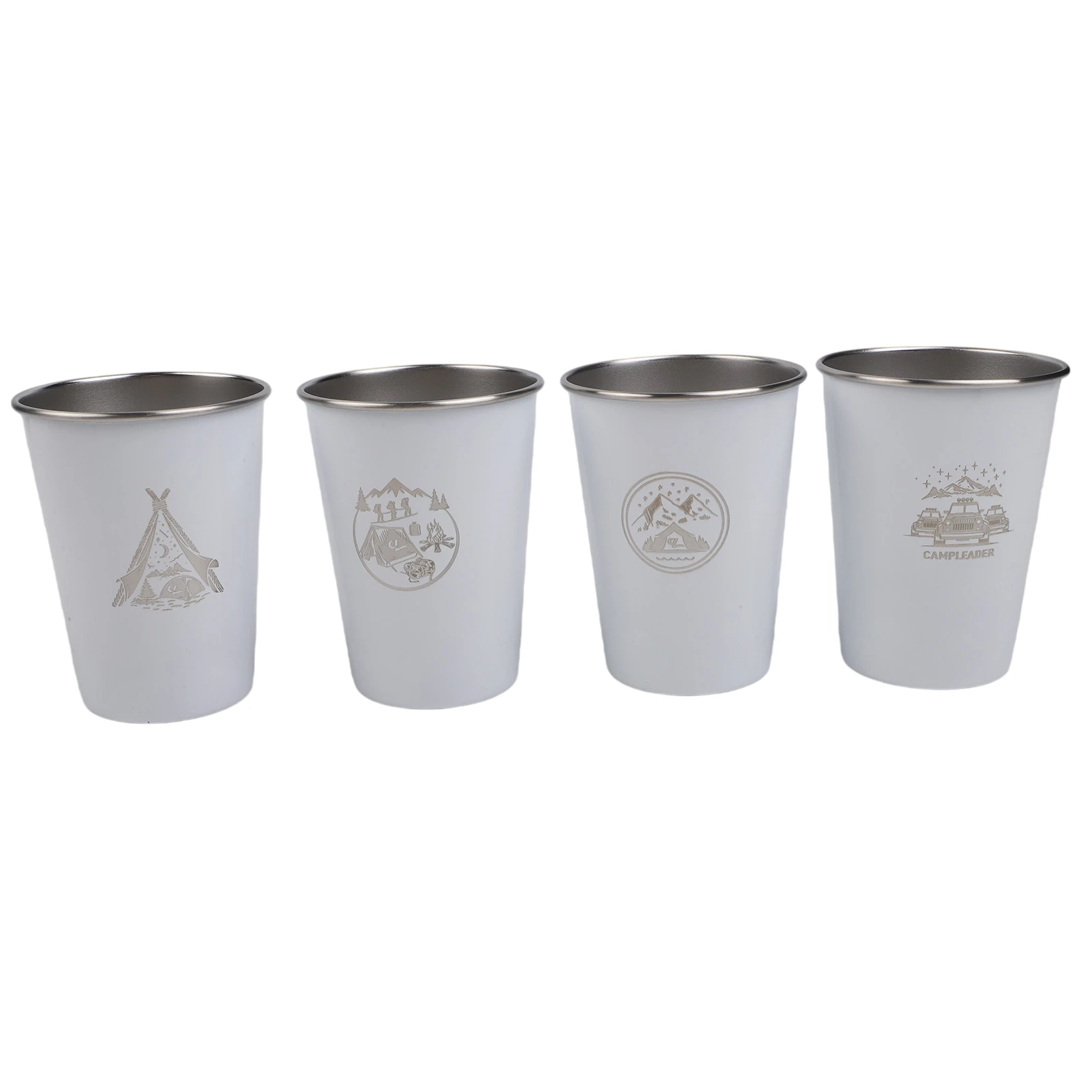Adventure Cups Camping Drinkware Outdoor Adventures Top Diameter 8.0CM Reusable Cups Long-lasting Shine Multipurpose Use