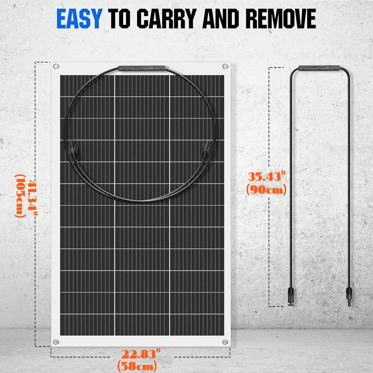 Flexible Solar Panel 500W  375W 250W 125w 12V Flexible Monocrystalline Solar Cell 18BB For 24V  48V Battery Charge