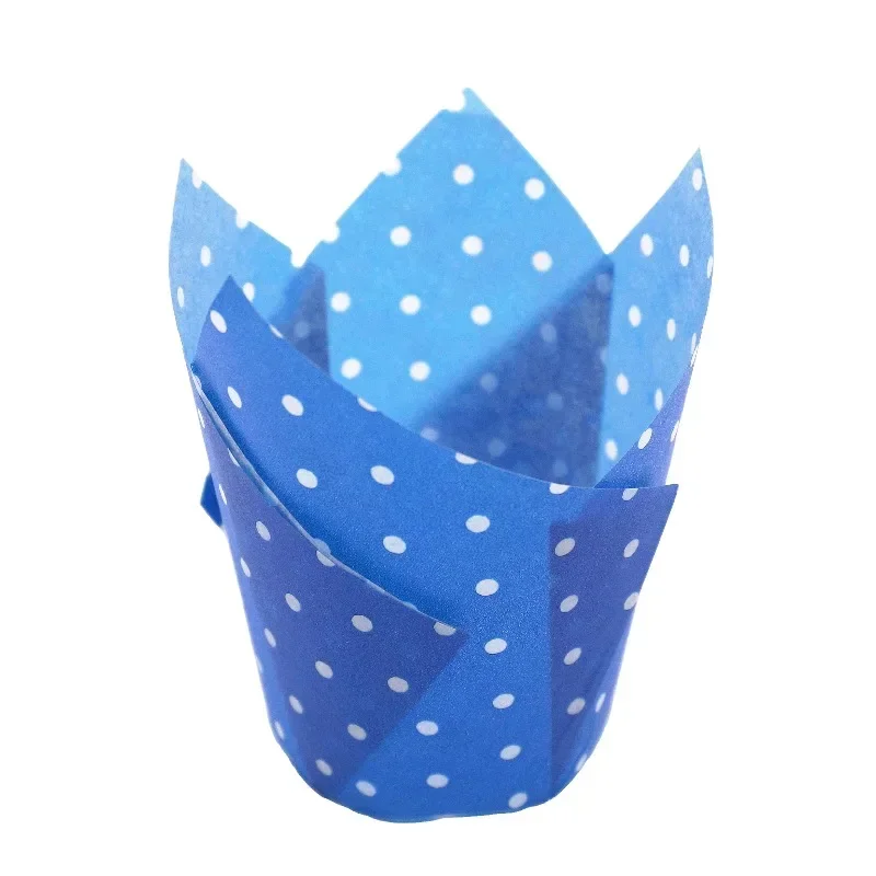 Baking Tulip Cup Paper Lining Baking Tools Dot Printing