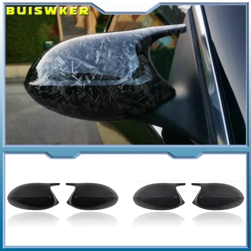 

E90 E91 Pre-LCI 2005-2007 black M3 Style Cover E81 E82 E87 E88 For BMW 3 Series E92 E93 Rear Mirror Cap 2006 2007 2008 2009