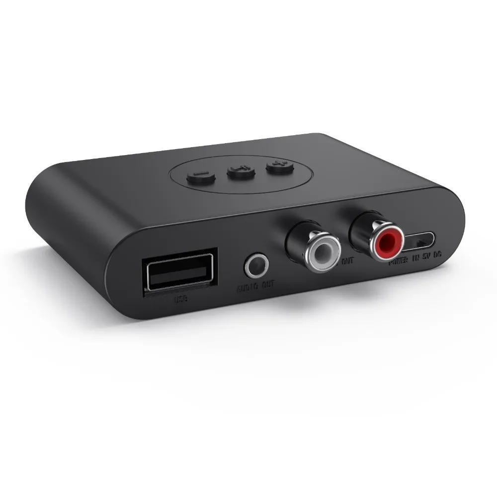 

Портативный пластиковый Bluetooth аудиоприемник RCA разъем 3,5 мм AUX беспроводной адаптер Bluetooth 5,3 с микрофоном стерео музыкальный адаптер