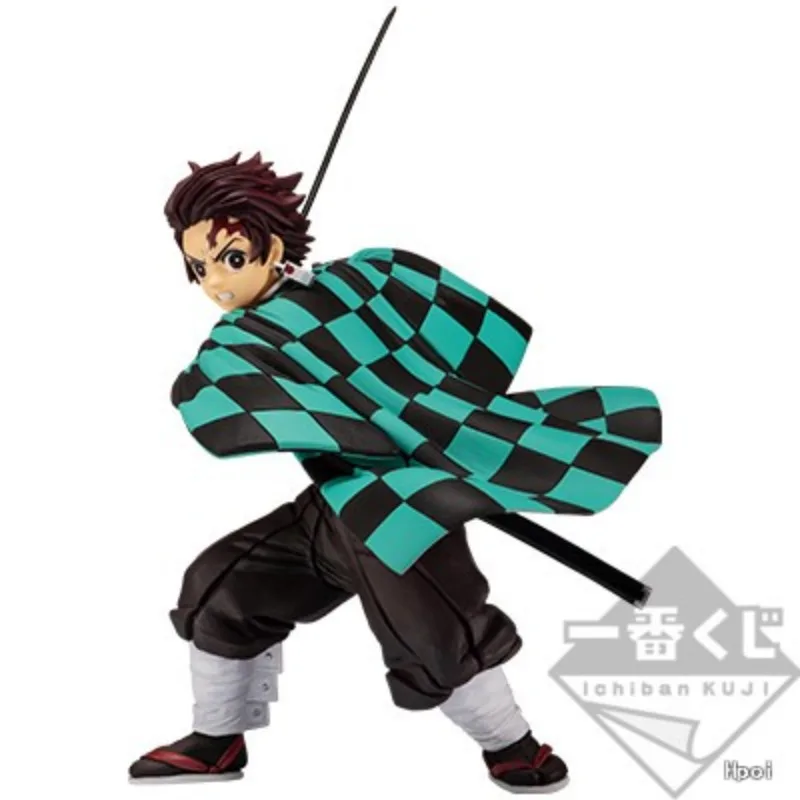 

Оригинальный подлинный BANDAI Spirit Ichiban KUJI Kamado Tanjirou 13 см Подлинная Коллекционная модель анимационный персонаж игрушка
