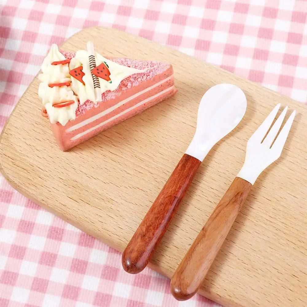 Home Seasoning Natural Caviar Tableware Scoop Teaspoon Fork Shell Spoon Ice Cream Dessert Spoon