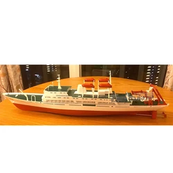 Electric Ship Model Assembling DIY Xiamen Yuanwang Jiaolong Deep Diving Research Ship Building Toy Birthday Gift Collection