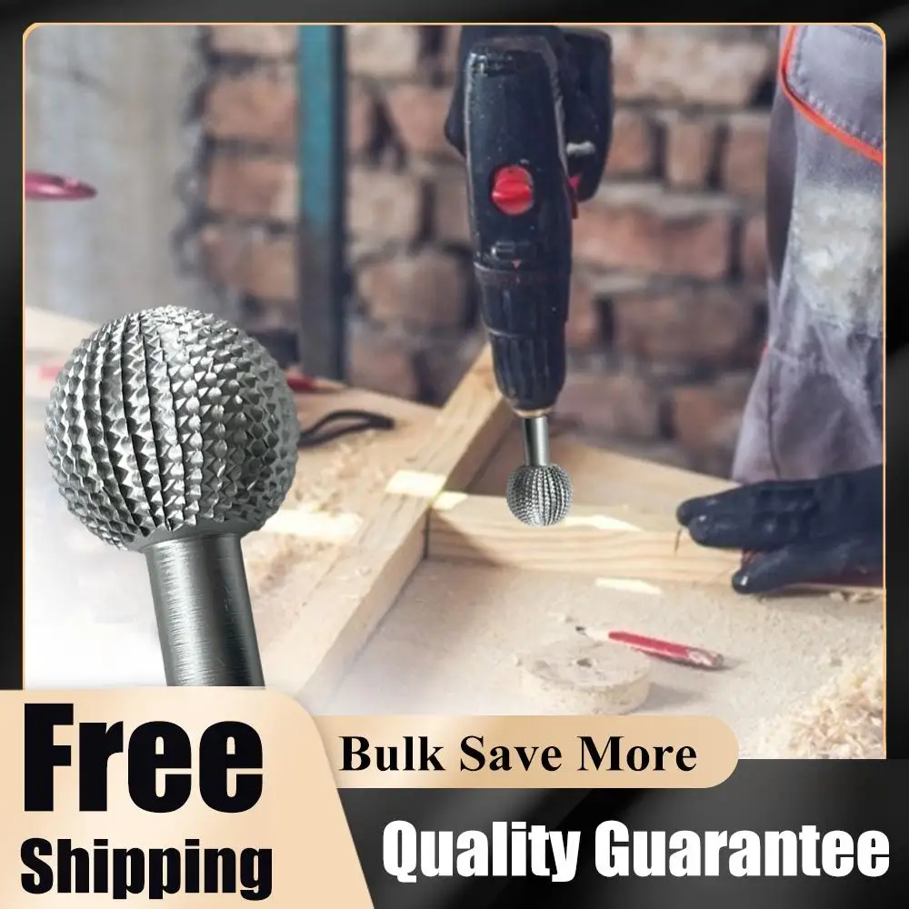

41.2mm Rotary Woodworking Attachment Wood Carving Grinding Head for Angle Grinder for Wood Carving Grinding Polishing Engraving