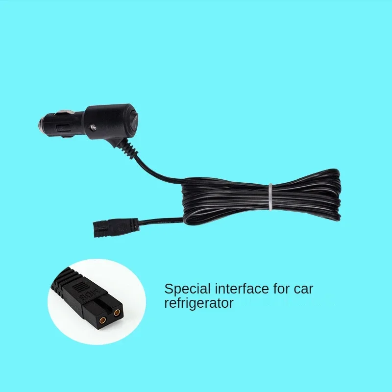 Kabel daya pengisi daya pemantik rokok mobil, pengisi daya 12V 24V DC colokan untuk kamera mobil/2M