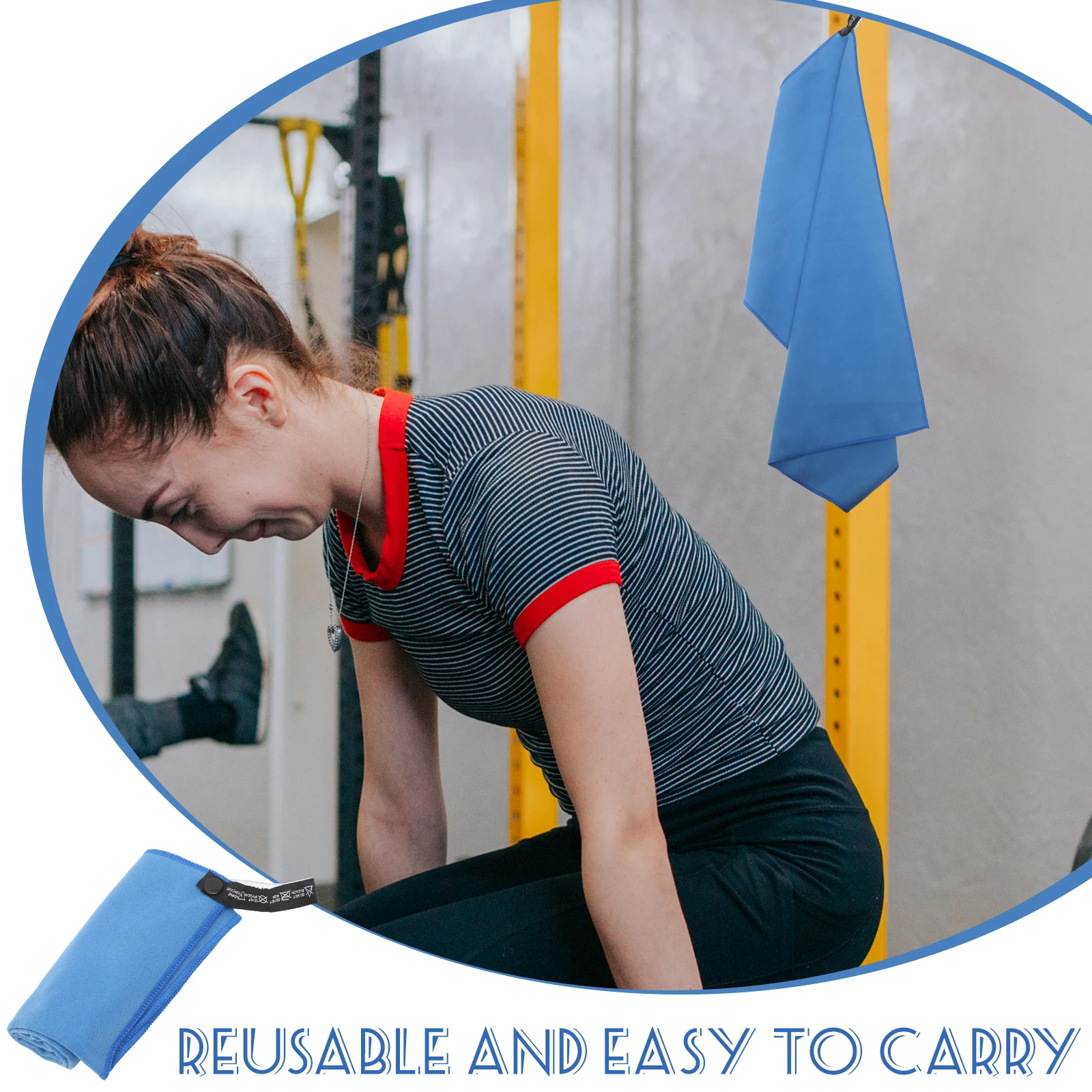 

Quick Dry Towel Microfiber Fitness Gym Accessories Velvet Towels for Working Out