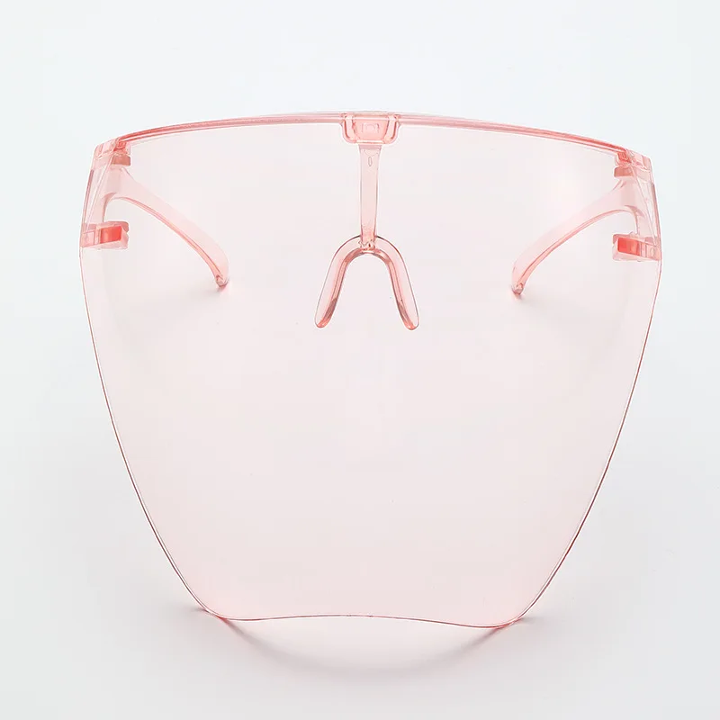 Vollgesichts-Sonnenbrille, Maske für Damen und Herren, schützende Gesichtsschutzbrille, bedeckte kugelförmige Linse, Anti-Spray-Fahrrad-Sonnenbrille
