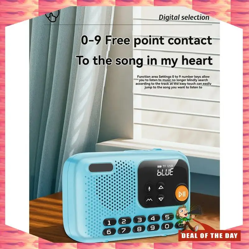 24-Hour Delivery Portable FM Radio Wireless Bluetooth Speaker Recorder With LED Screen Support TF Card U Disk For Home Outdoor