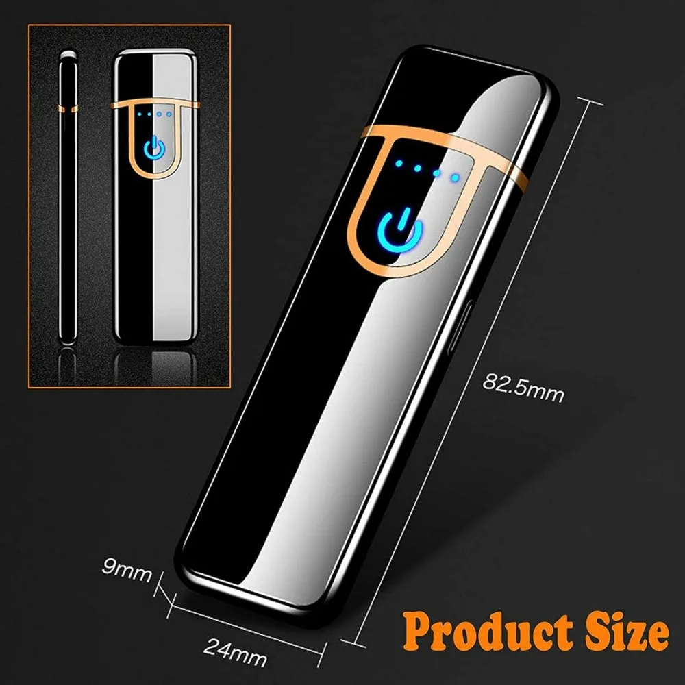 Touch-sensitive electric wire cigarette lighter Personalized cigarette lighter  cigar lighter