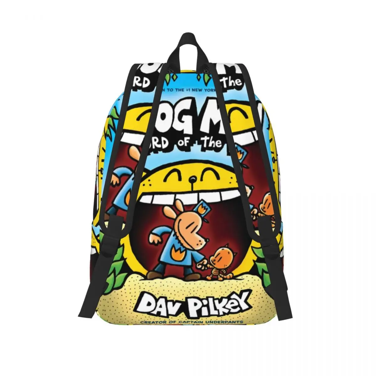 Dogman Cool Manga Comic Backpack for Men Women Teenage Student Business Daypack Dog Anime College Canvas Bags Durable