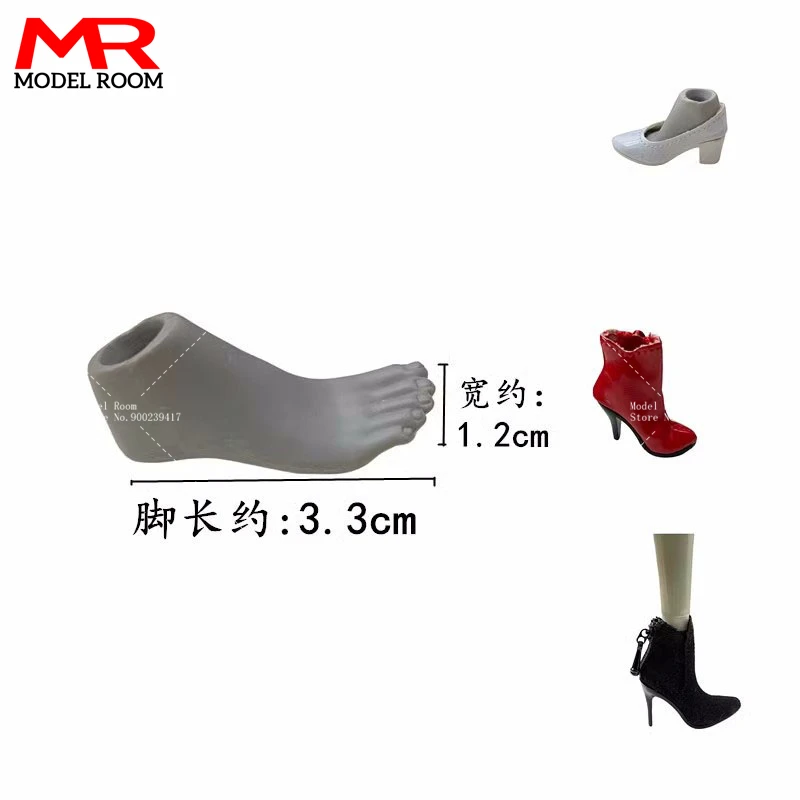 Toyscentre TCT-020 TCT-029 TCT-050 1/6 Female High Heels Short Boots Hollow Shoes Model Fit 12\'\' Soldier Action Figure Body Doll
