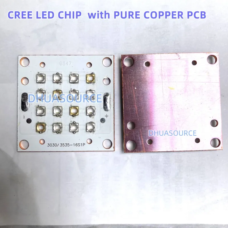 spersonalizowany chip led cree do akwarium rafowego roślin magiczny akwarium CREE miedź o dużej mocy pCB