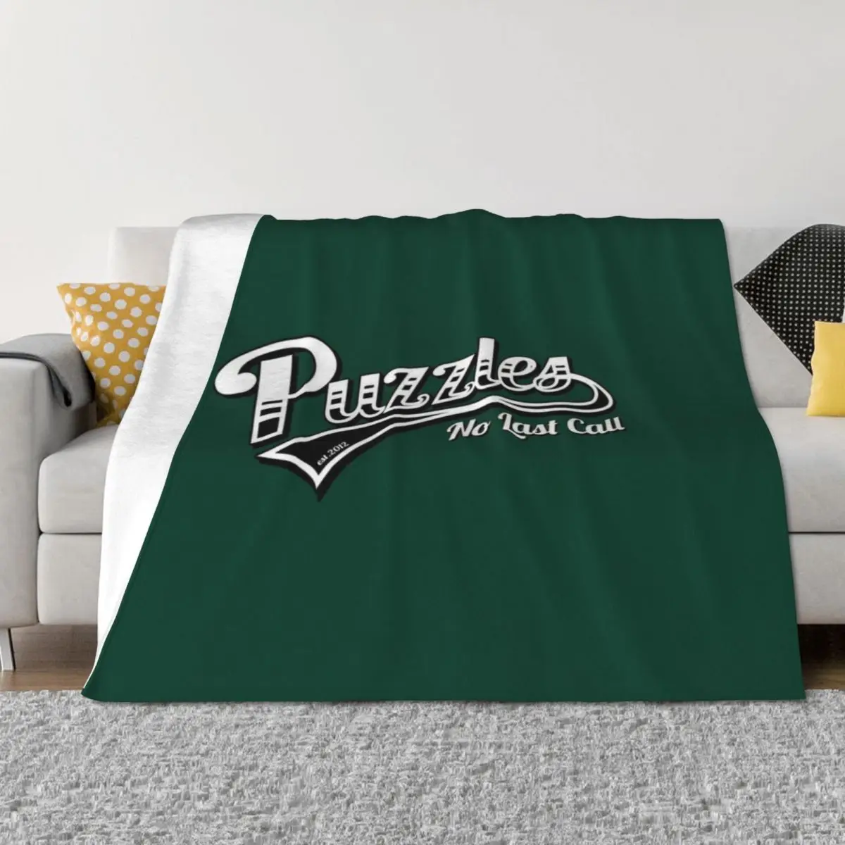 

Puzzles Bar - How I Met Your Mother Throw Blanket Personalized Gift Moving Weighted Blankets